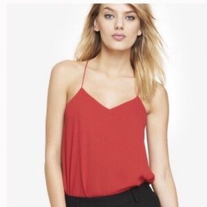 Express Reversible Red and Black Cami - S
